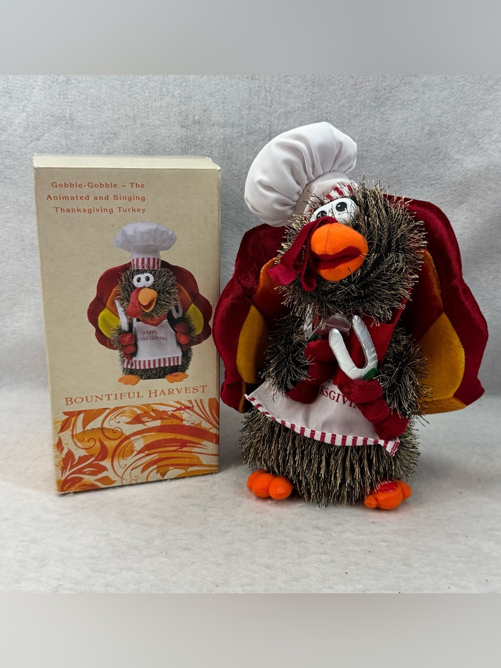 Rare Cracker Barrel Gobble, Goggle - The Animated & Singing Thanksgiving Turkey